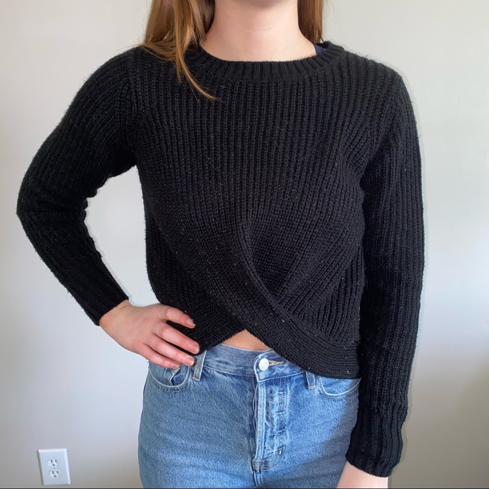 Black sweater